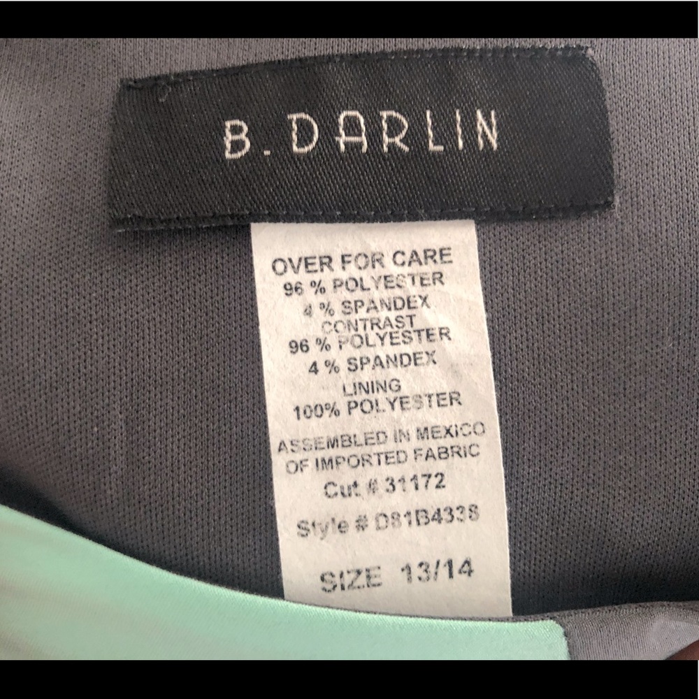 B. Darlin A-Line striped dress - Picture 4 of 4